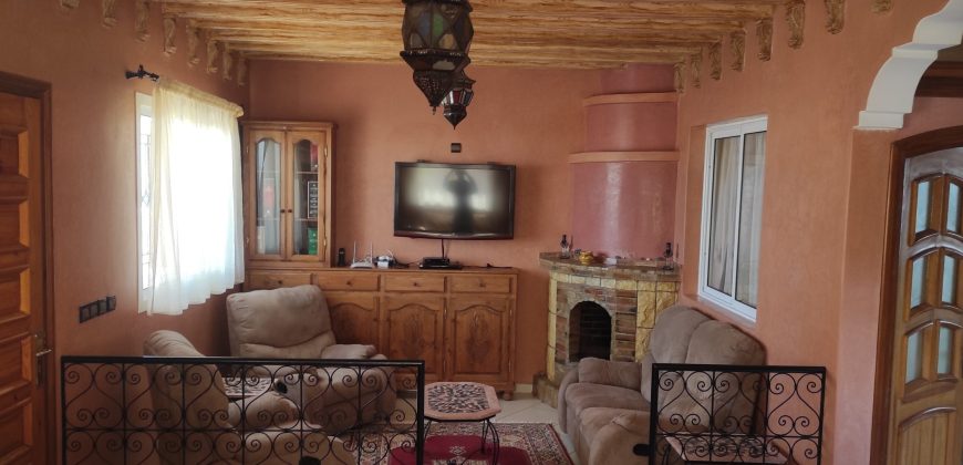 Maison vue sur mer Aglou plage