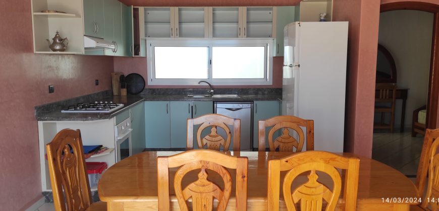 Maison vue sur mer Aglou plage